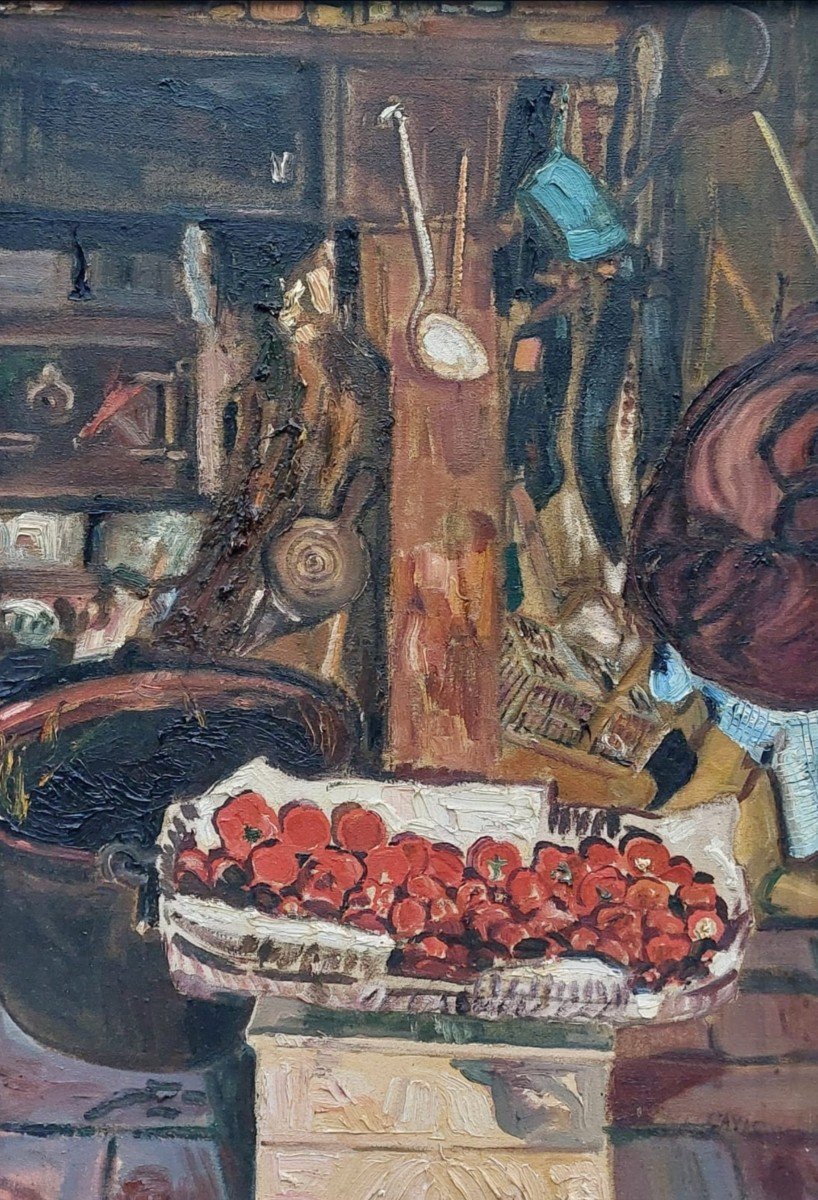 Mario Cavaglieri - La cucina del mulino, 1937