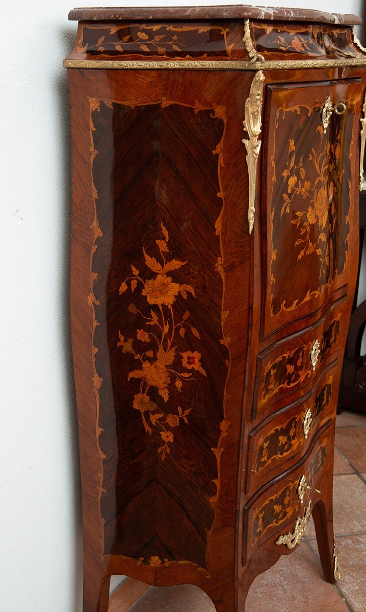 Secretaire antico Napoleone III Francese-photo-3