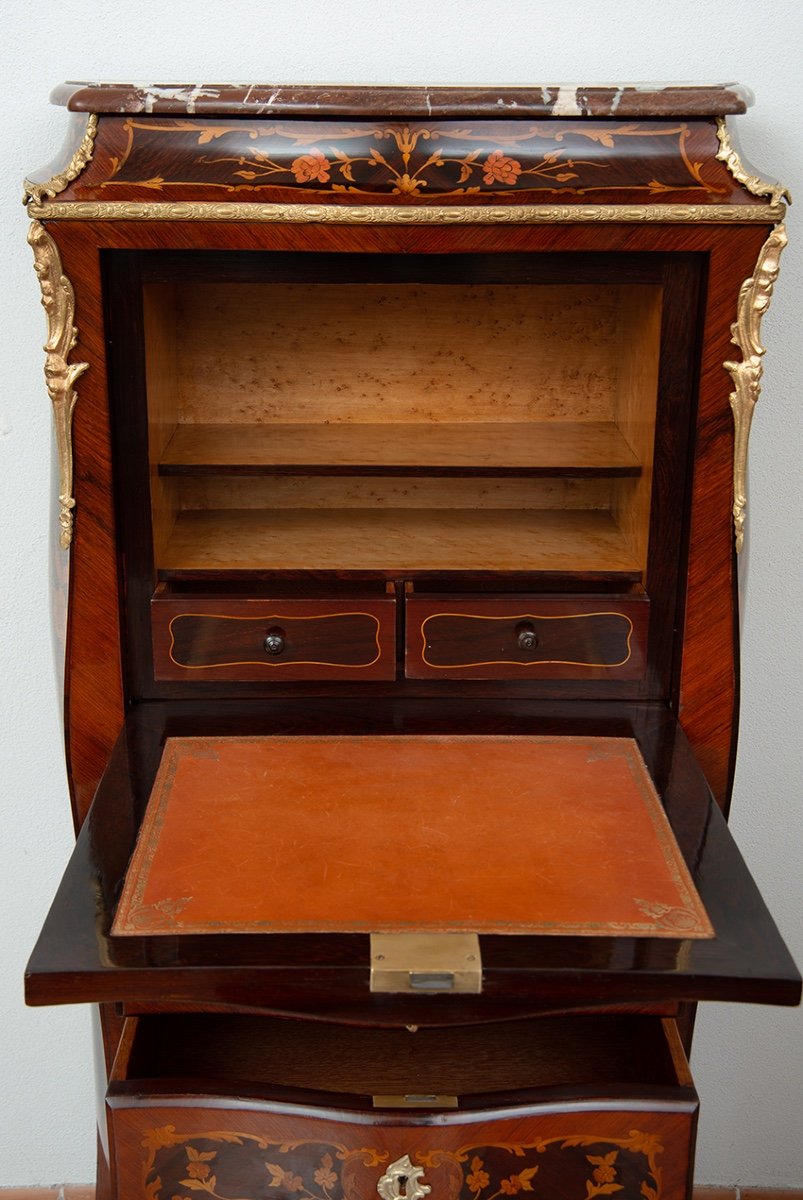 Secretaire antico Napoleone III Francese-photo-4