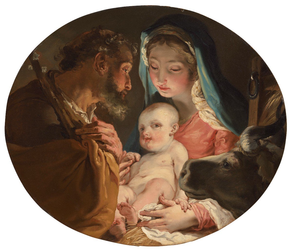 Gaetano Gandolfi (San Matteo della Decima 1734–Bologna 1802) Sacra Famiglia