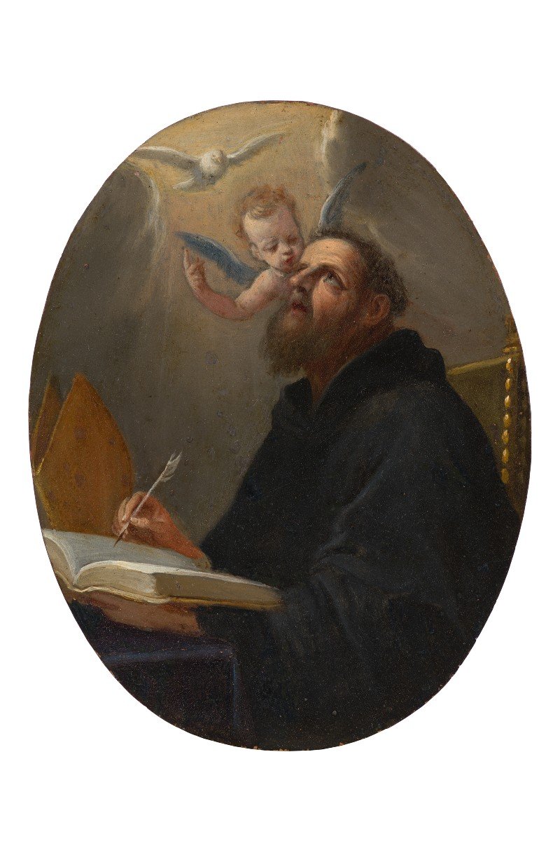 PF Cittadini(Milano 1616 - Bologna 1618) S. Francesco  S. Teresa, Sant'Agostino -photo-3