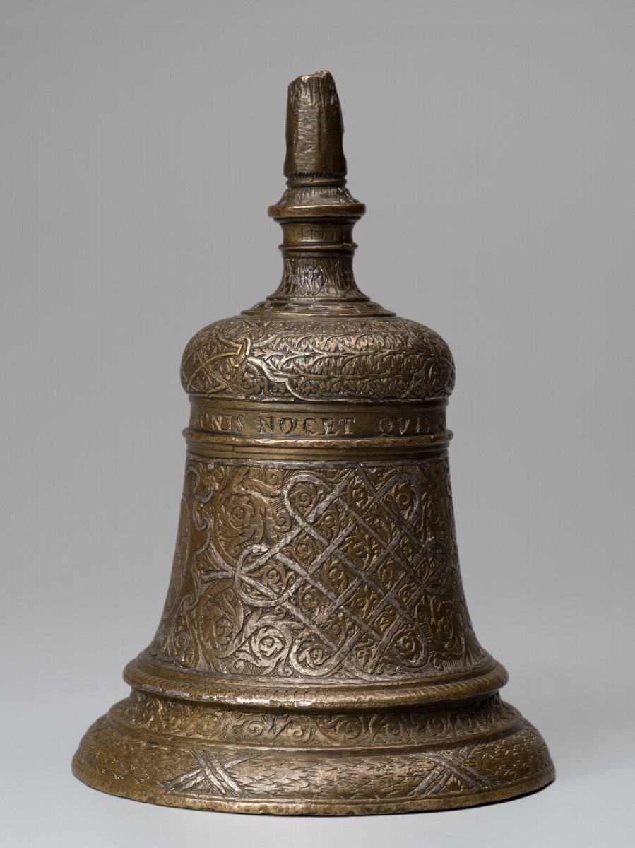 Campanello in bronzo Damascato Verona 1559 di Alessandro Bonaventurini-photo-1