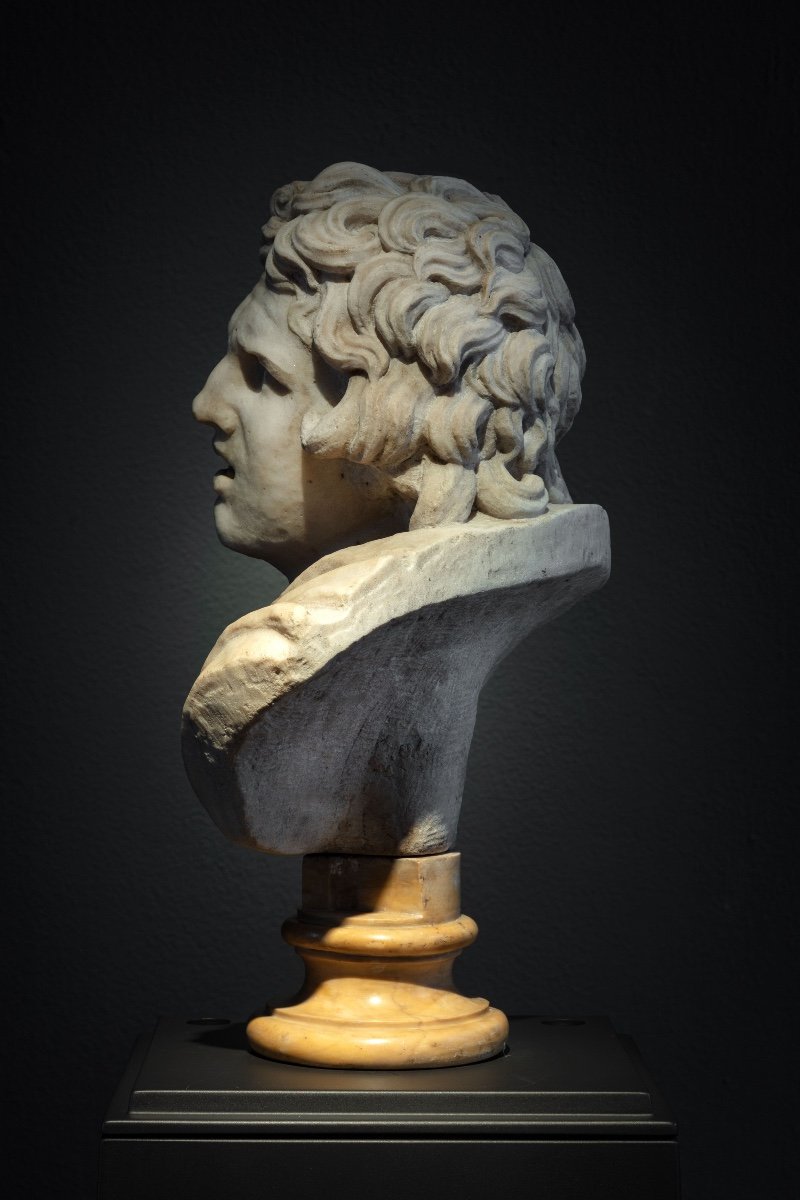 FIGURA NEOCLASSICA ITALIANA DI ALESSANDRO MAGNO, Roma, XVIII Secolo-photo-3