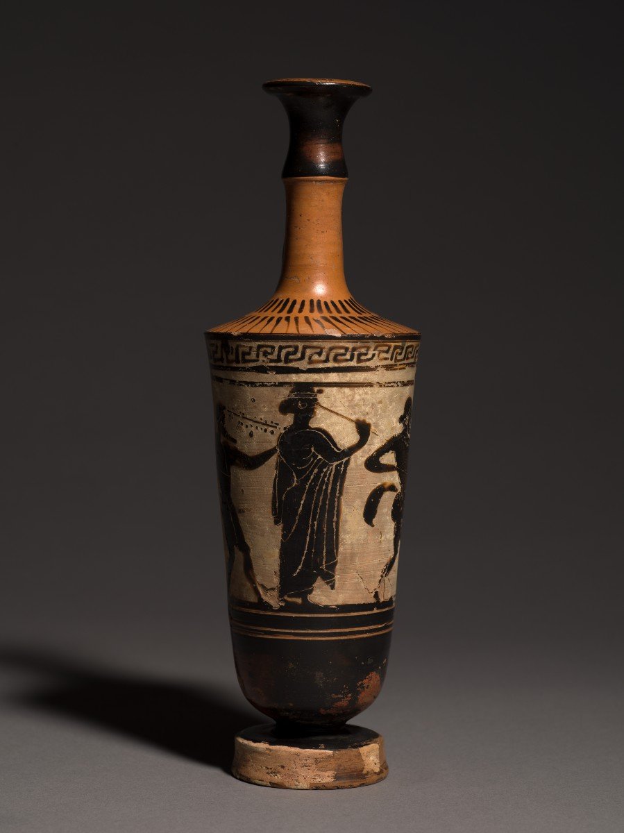 Lekythos Attique De Type Cheminée Vers 500-460 Av. Jc-photo-2