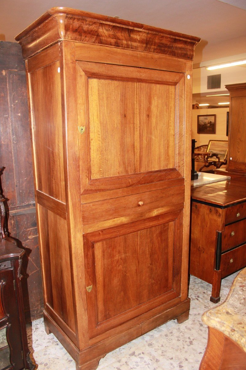 Stipo Credenza Alta Dispensa Francese stile Luigi Filippo