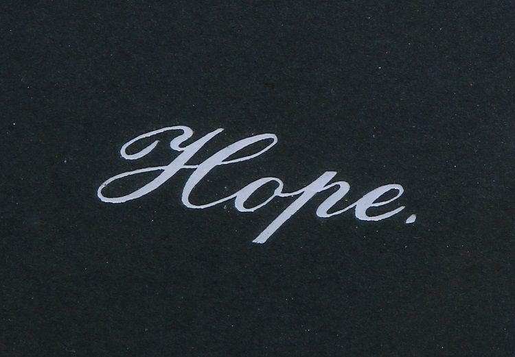 Stampa inglese a colori "Hope"-photo-4