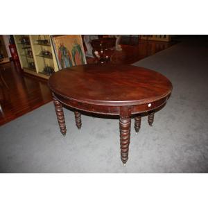 Grande tavolo francese stile Luigi Filippo del 1800