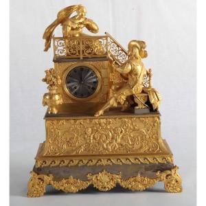 Orologio francese della prima metà del 1800 in stile Impero