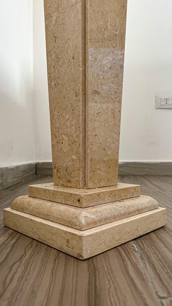 Colonna in Marmo Travertino-photo-2