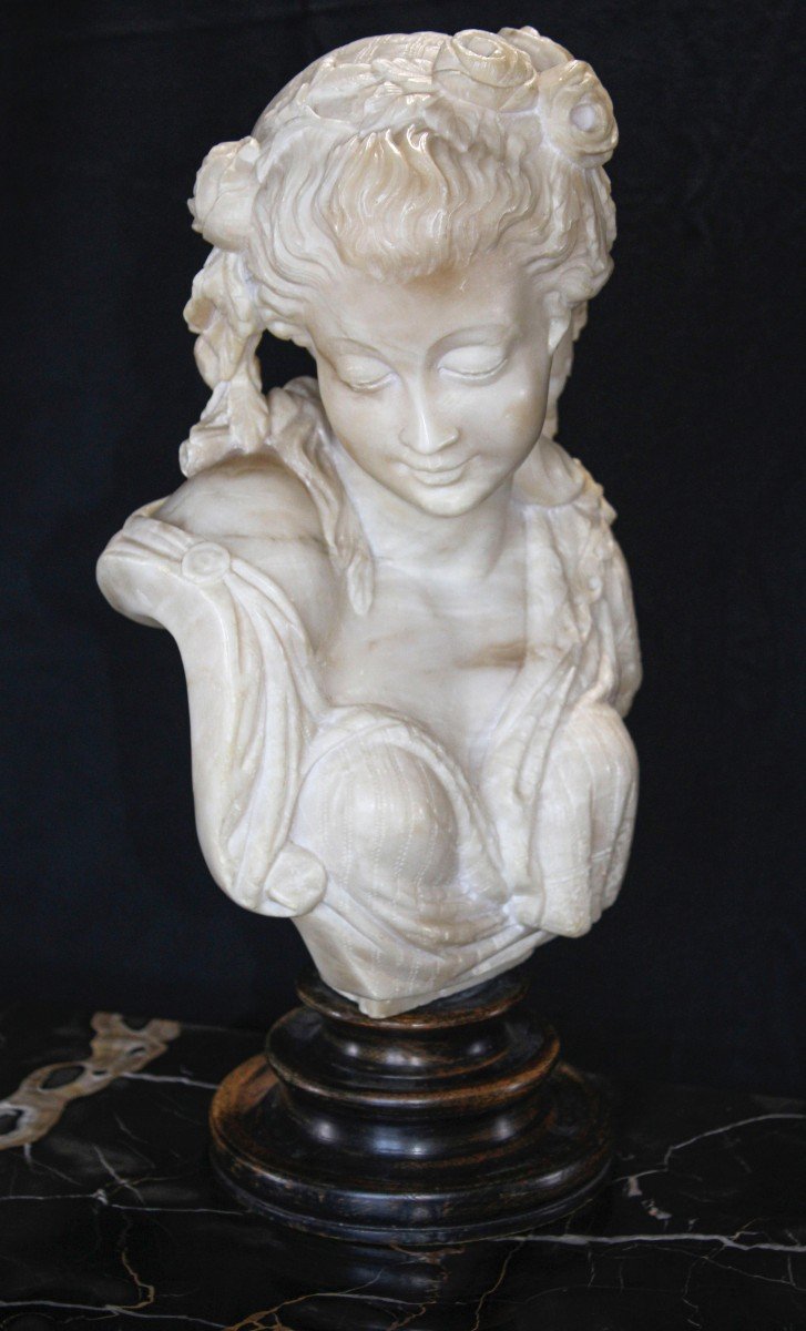 Busto raffigurante fanciulla con Rose -photo-3