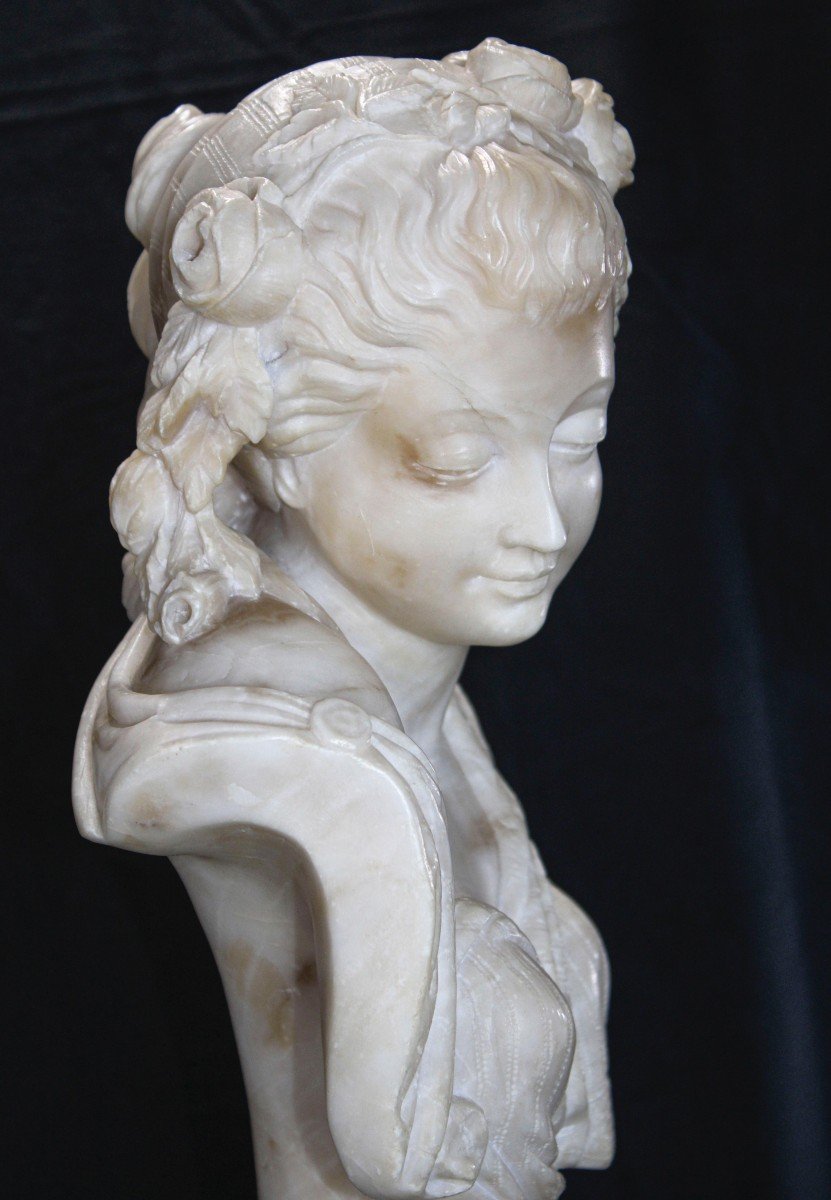 Busto raffigurante fanciulla con Rose -photo-4