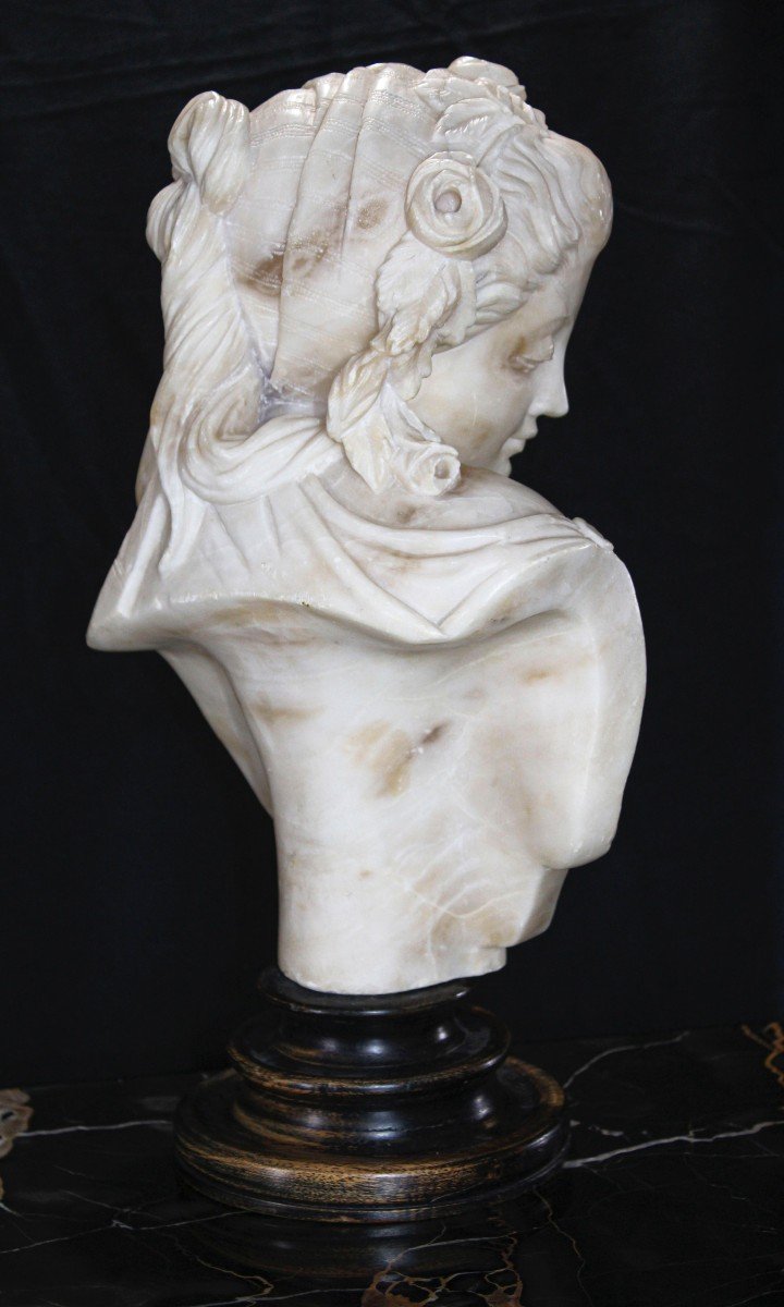 Busto raffigurante fanciulla con Rose -photo-5