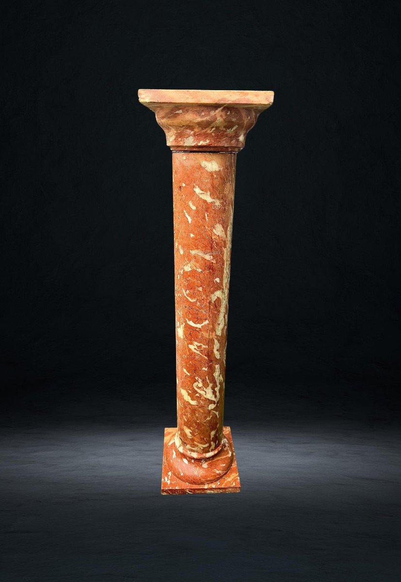 Colonna Grande Speciale in Marmo Rosso Verona