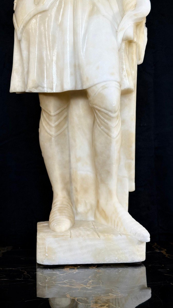 Grande Statua raffigurante Giovanna D'arco Marmo-photo-3