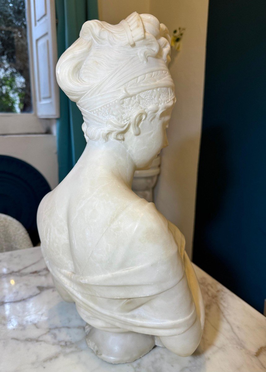 Busto Madame Recamier Marmo -photo-1