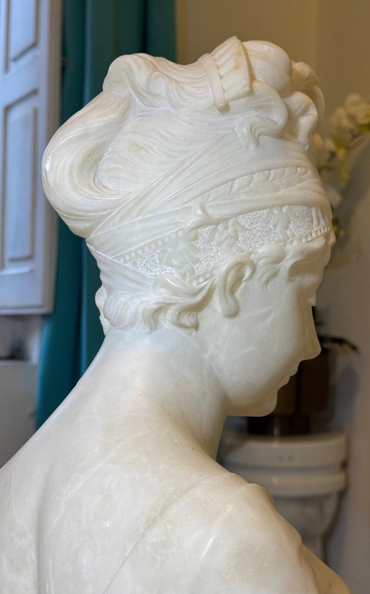 Busto Madame Recamier Marmo -photo-8