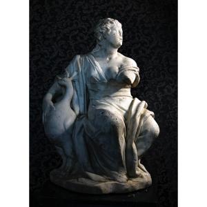 Antica Statua Marmo raffigurante Giunone 