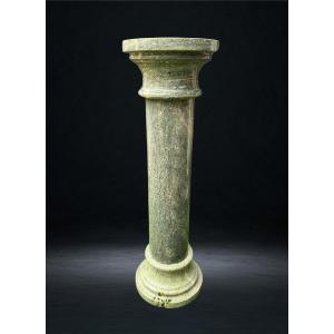 Colonna in Marmo Alpino Verde Chiaro