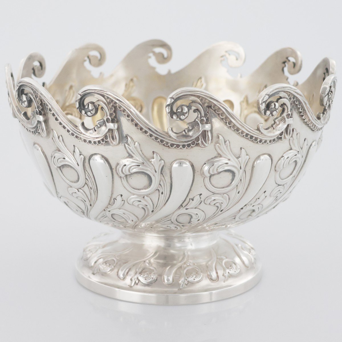 Bowl in argento sterling Regina Vittoria, Robert Harper, Londra, 1882