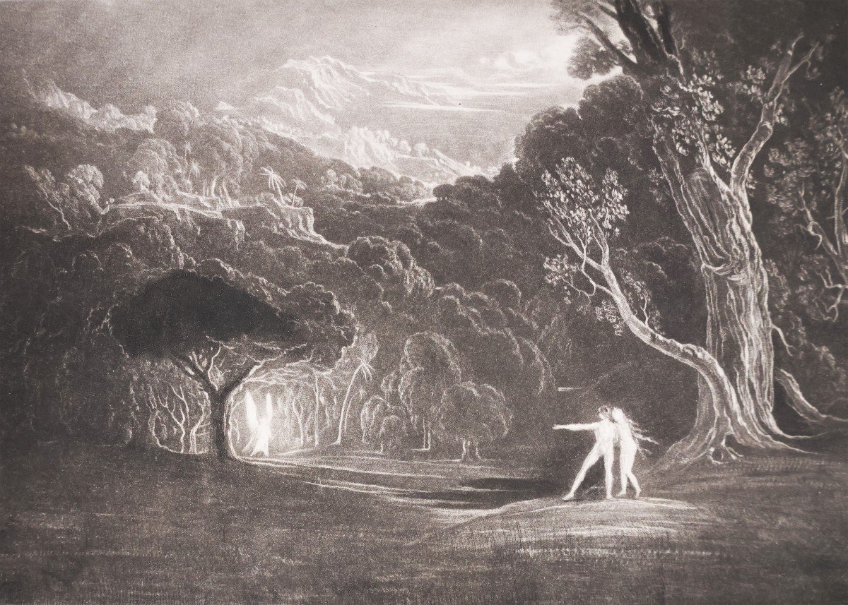 Milton John. The paradise lost with illustrations by John Martin. Stewart and Murray.. 1850-photo-4