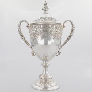 Coppa trofeo in argento sterling Regina Vittoria, Richards & Brown, Londra, 1875