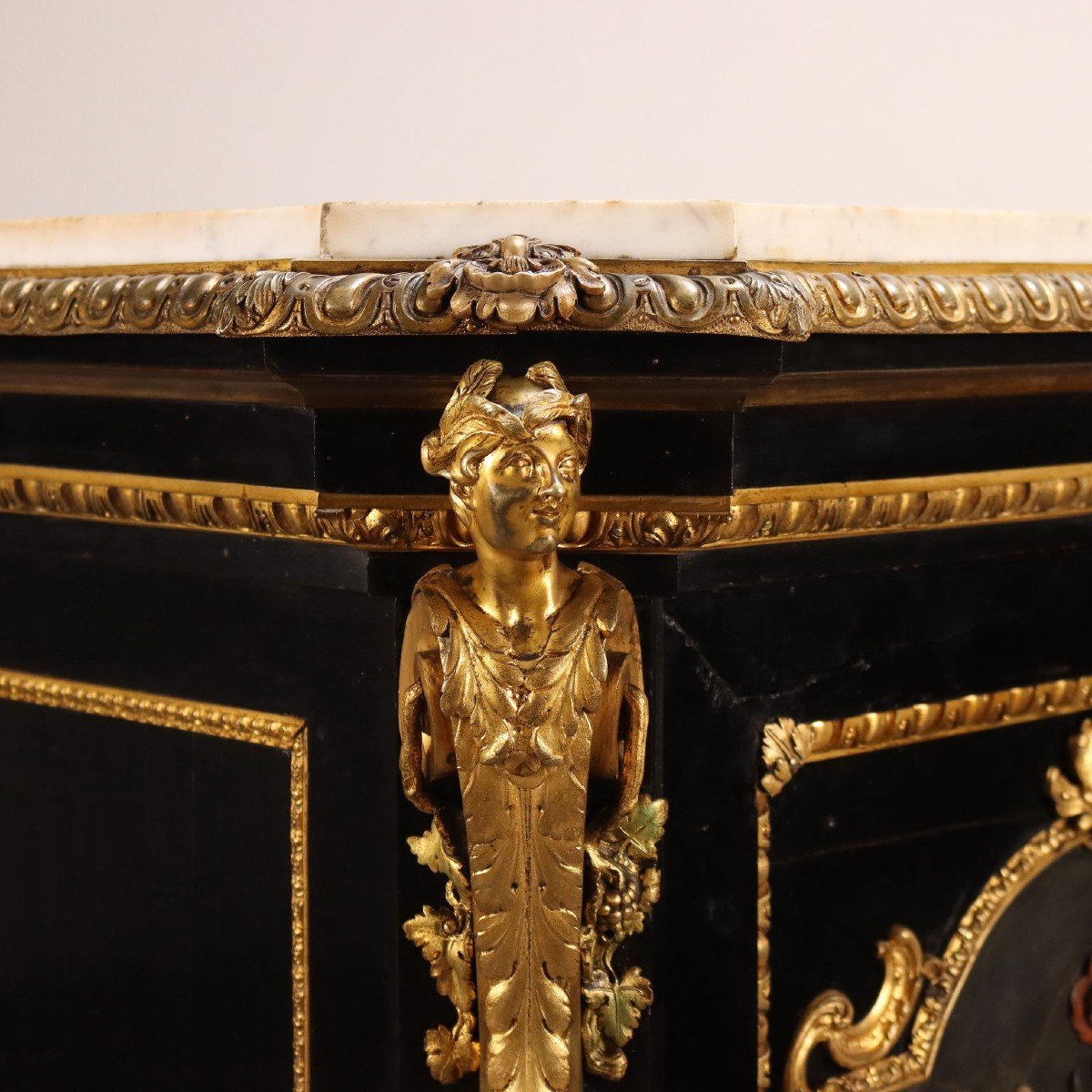 Credenza Napoleone III Georges Monbro Parigi Terzo Quarto del XIX Secolo-photo-4