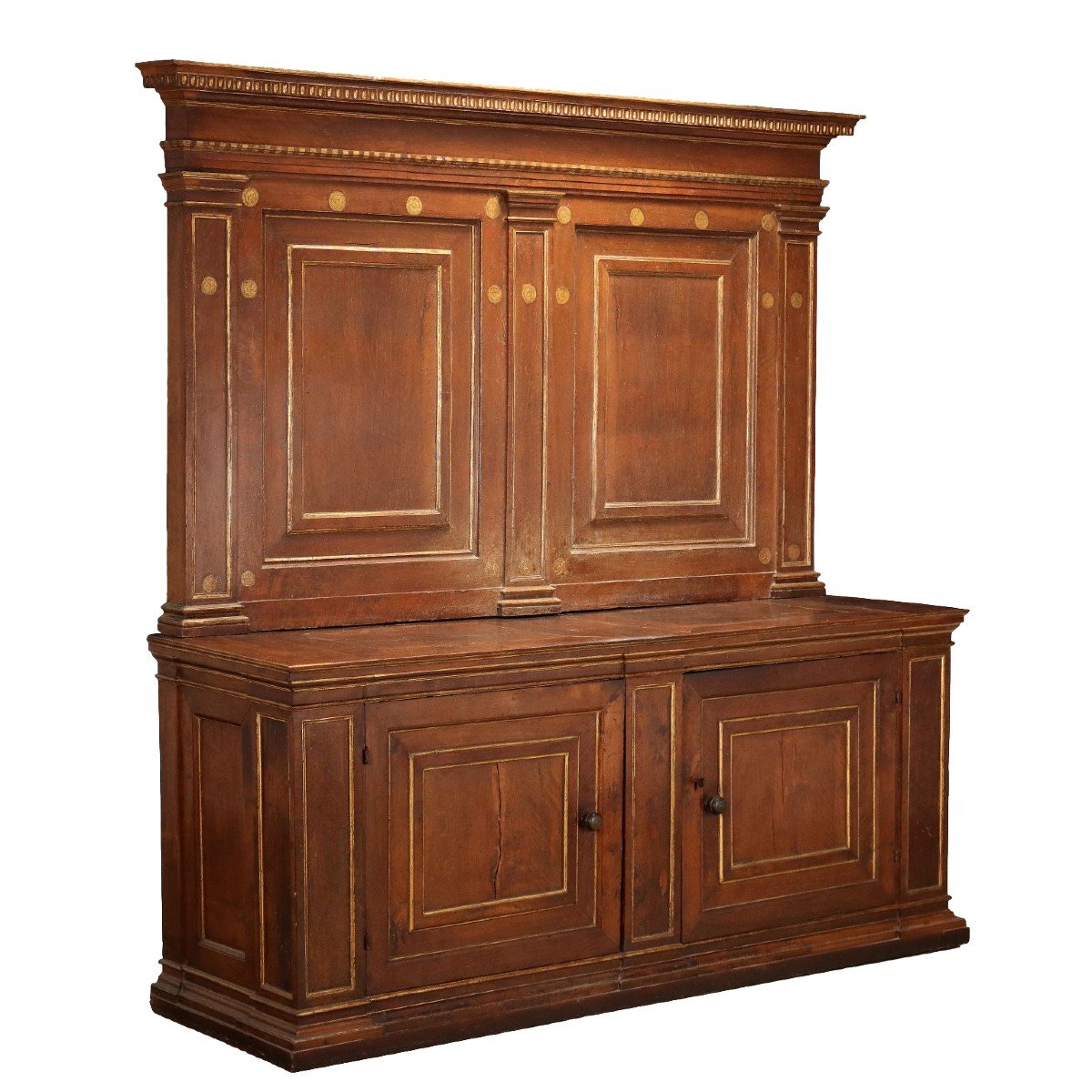 Credenza con Alzata Italia XVII secolo