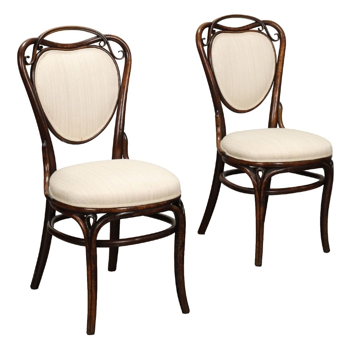 Coppia di Sedie Thonet Vienna Fine XIX Secolo