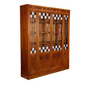 Credenza Liberty Italia Inizio XX Secolo