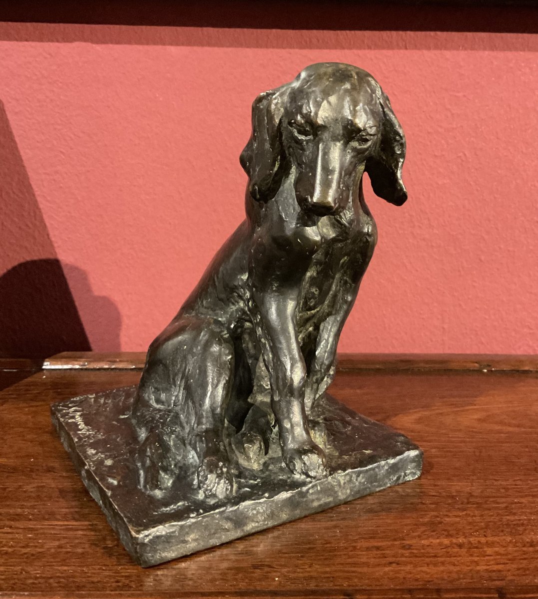 Sculture d’un Chien En Bronze collection Patrick Louis Vuitton-photo-2