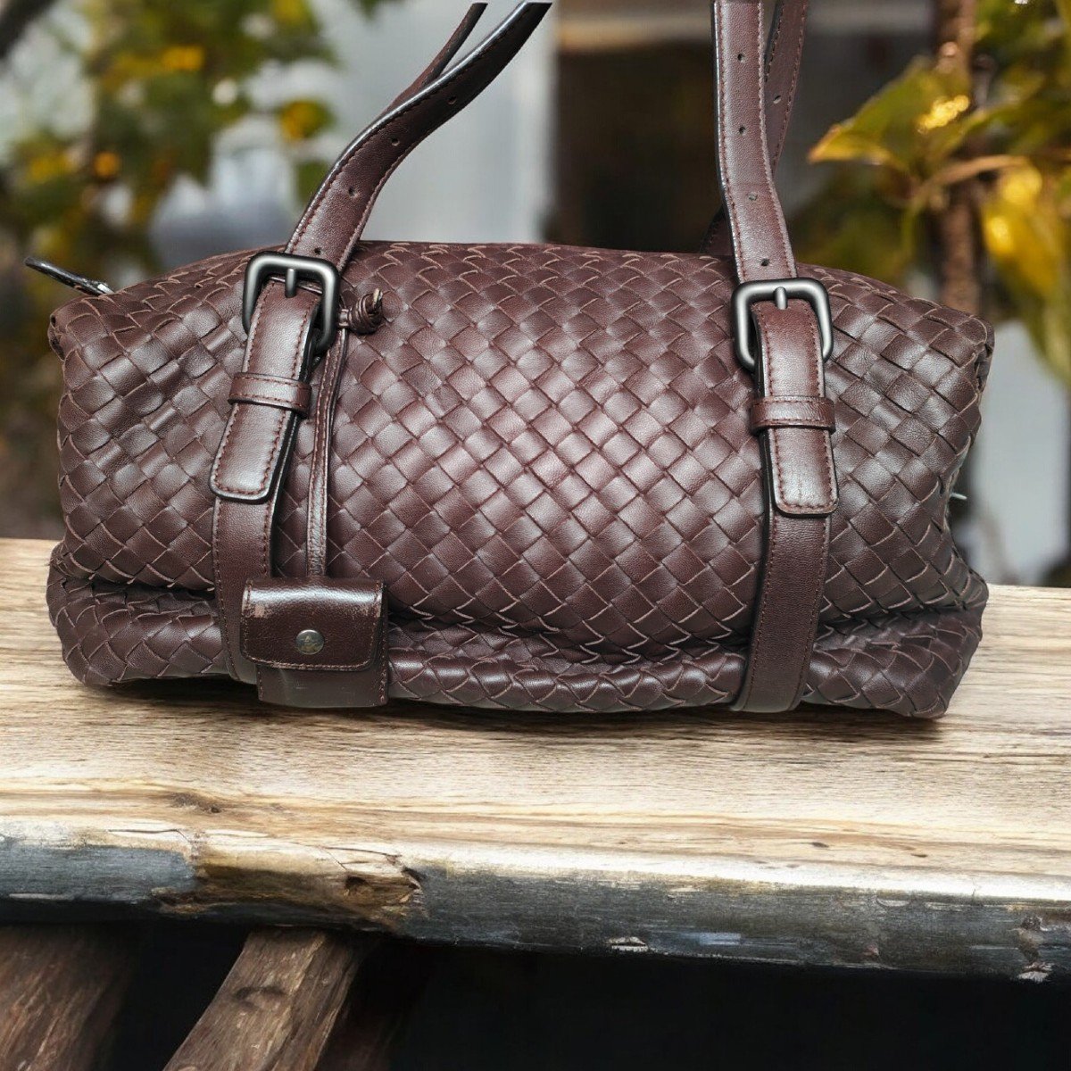 Borsa BOTTEGA VENETA Montaigne in Pelle intrecciata-photo-2