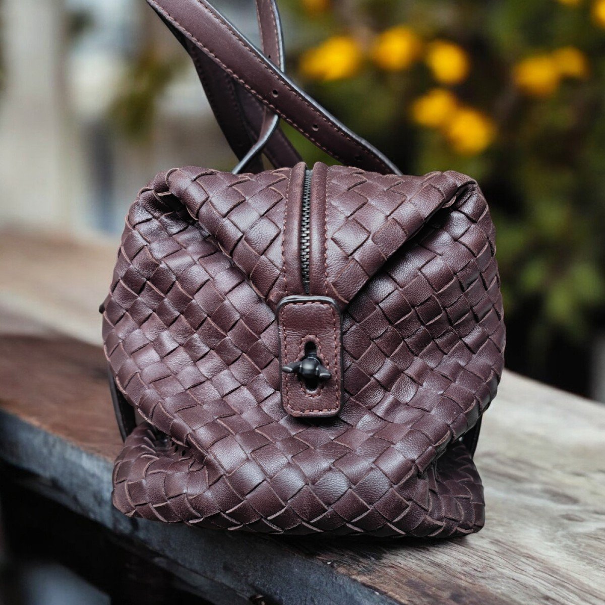 Borsa BOTTEGA VENETA Montaigne in Pelle intrecciata-photo-3