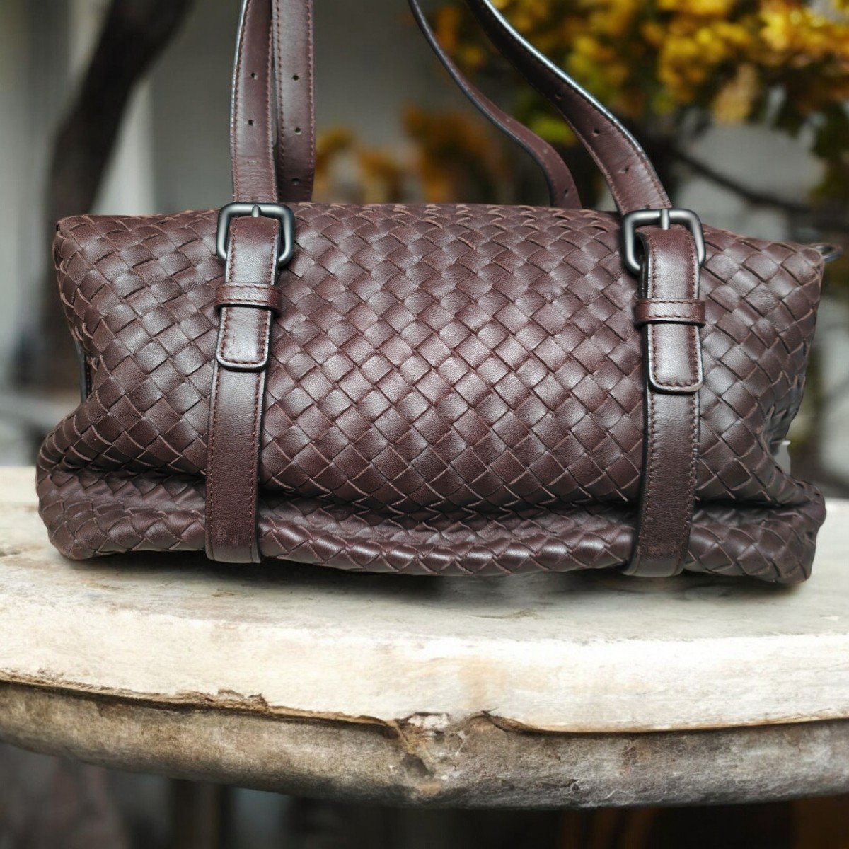 Borsa BOTTEGA VENETA Montaigne in Pelle intrecciata-photo-4