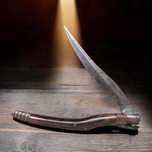 Grande Coltello Chiudibile Francese di inizio/metà del XIX secolo, Probabilmente Chatellearult