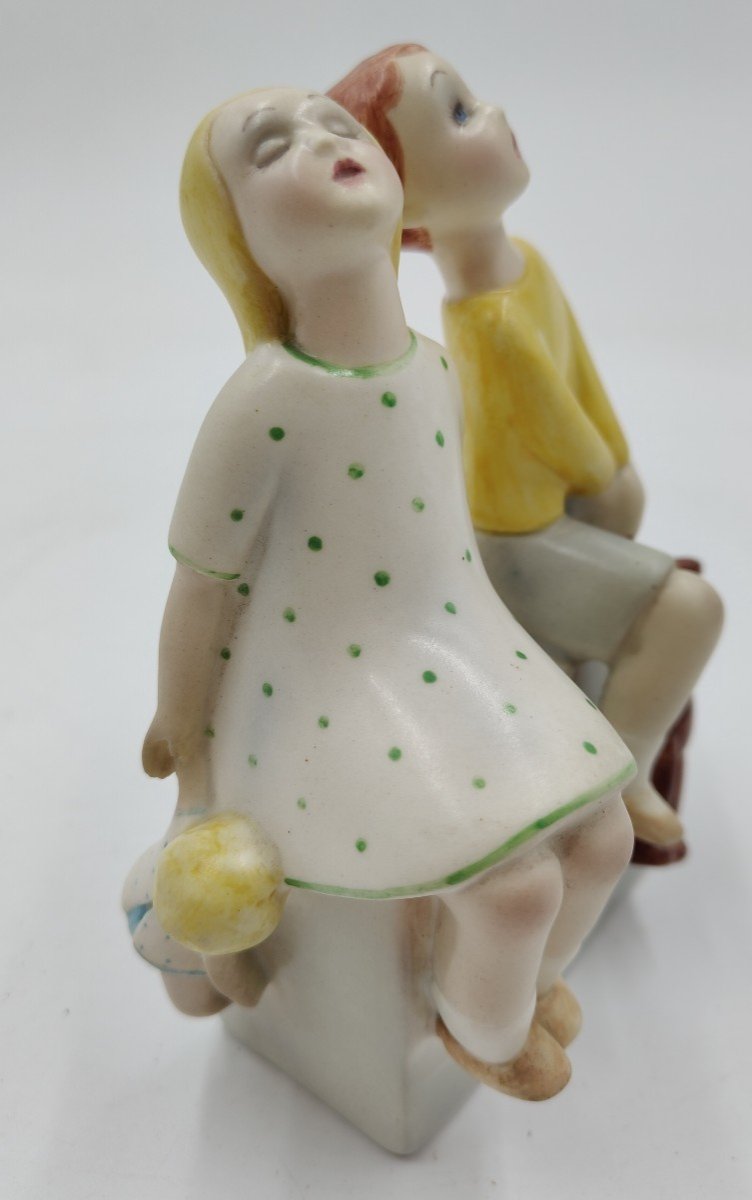 Ceramica Lenci "bambini" , Italia 1930-photo-4