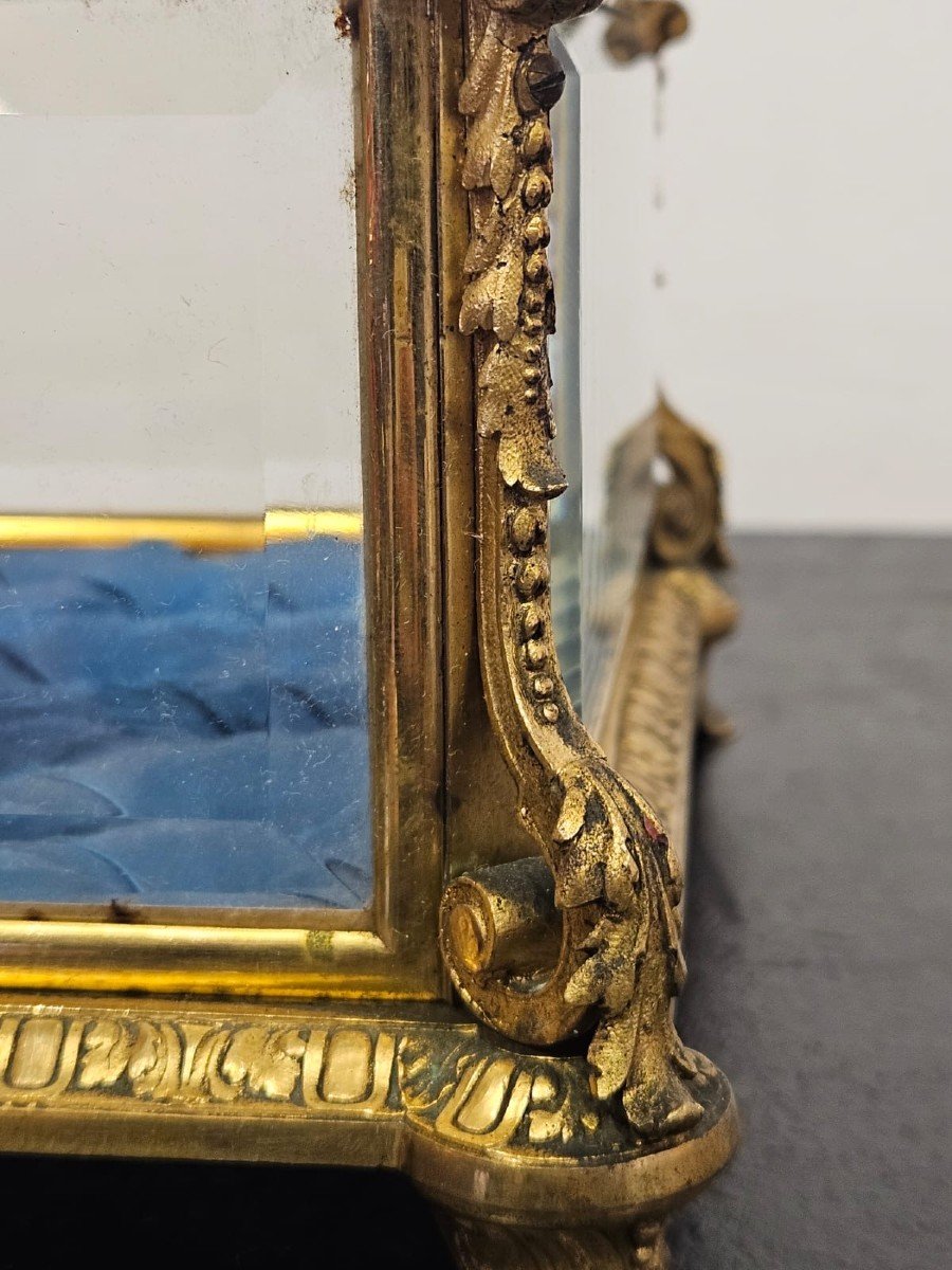 Cofanetto in cristallo e bronzo dorato - seconda metà '800-photo-7