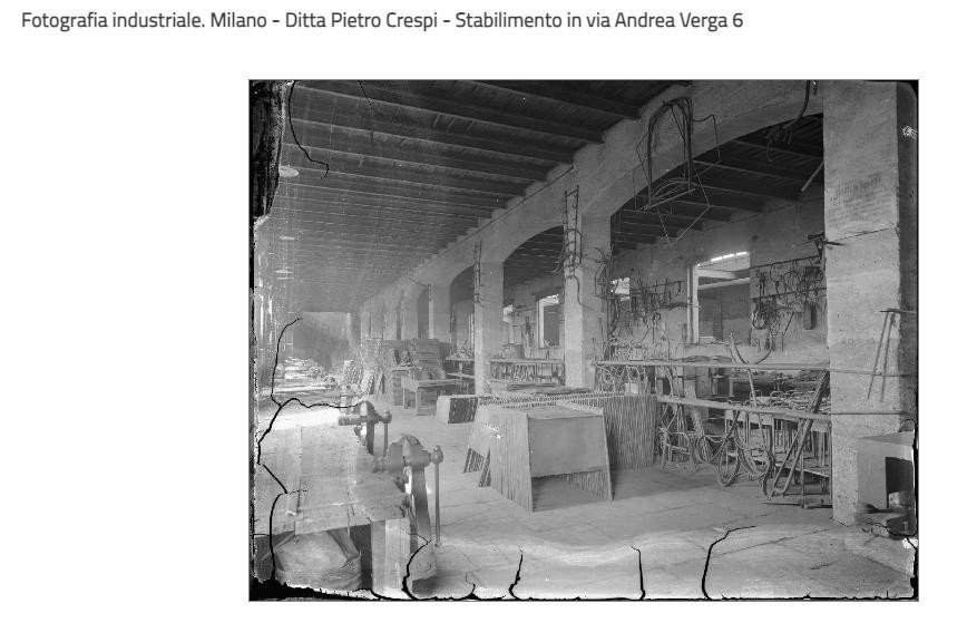 Cassettiera industriale in ferro - anni '50 Pietro Crespi MILANO-photo-5