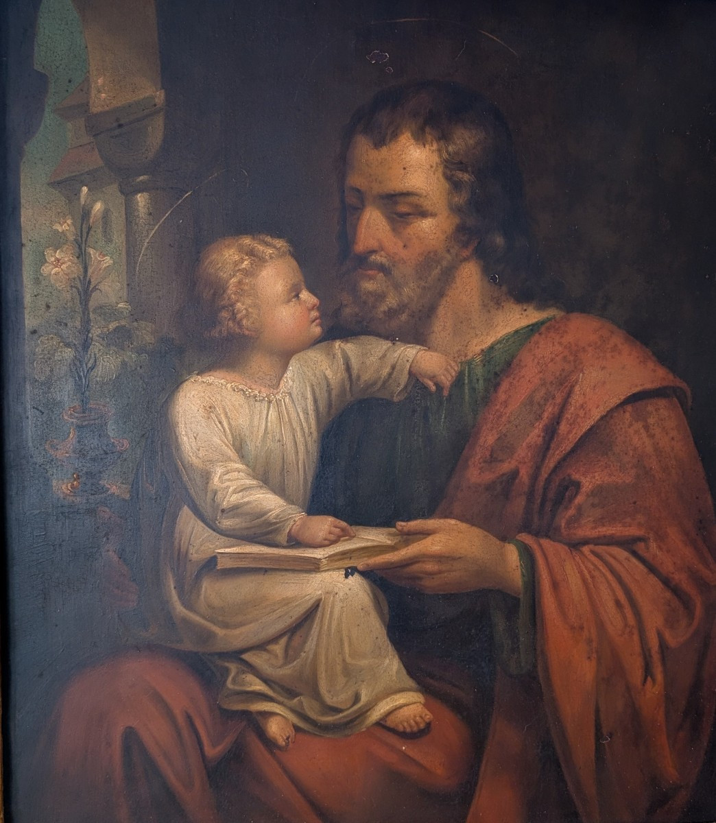 San Giuseppe ed il bambino 