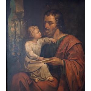 San Giuseppe ed il bambino 