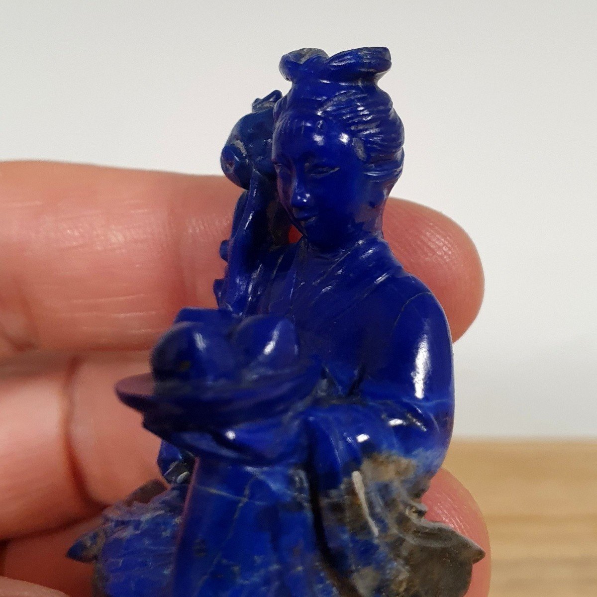 scultura in lapislazuli -photo-2