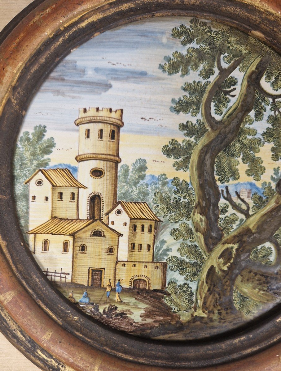 Mattonella in maiolica Castelli-photo-2