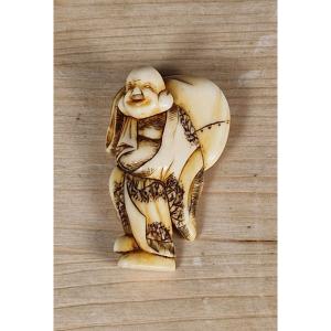 netsuke hotei con sacco