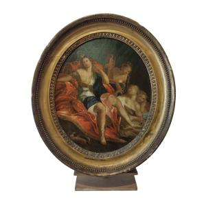 Diana, olio su tela XVII/XVIII secolo