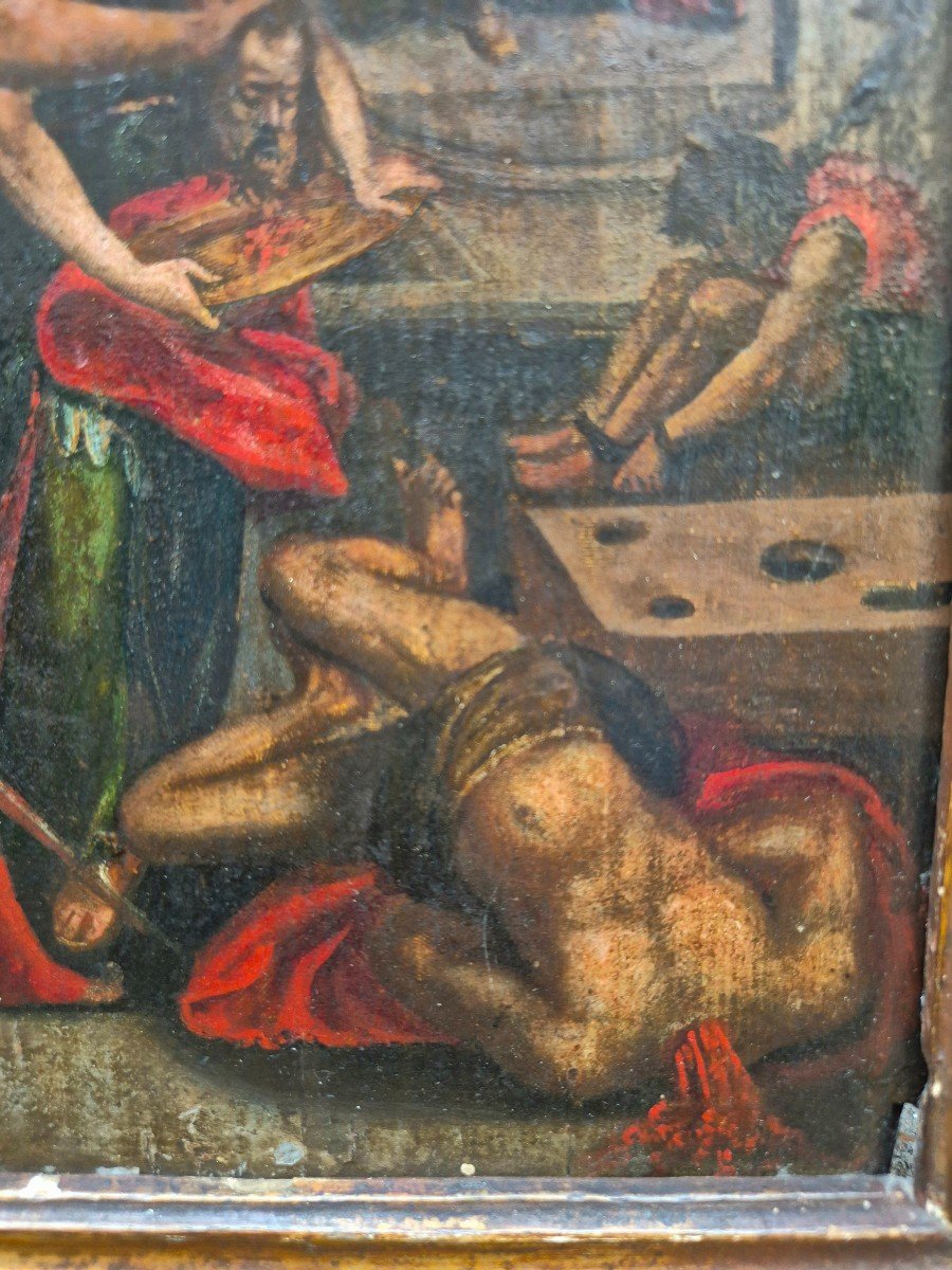 Salomè con la testa del Battista , Dipinto Firenze XVII Secolo  Rinascimento -photo-1