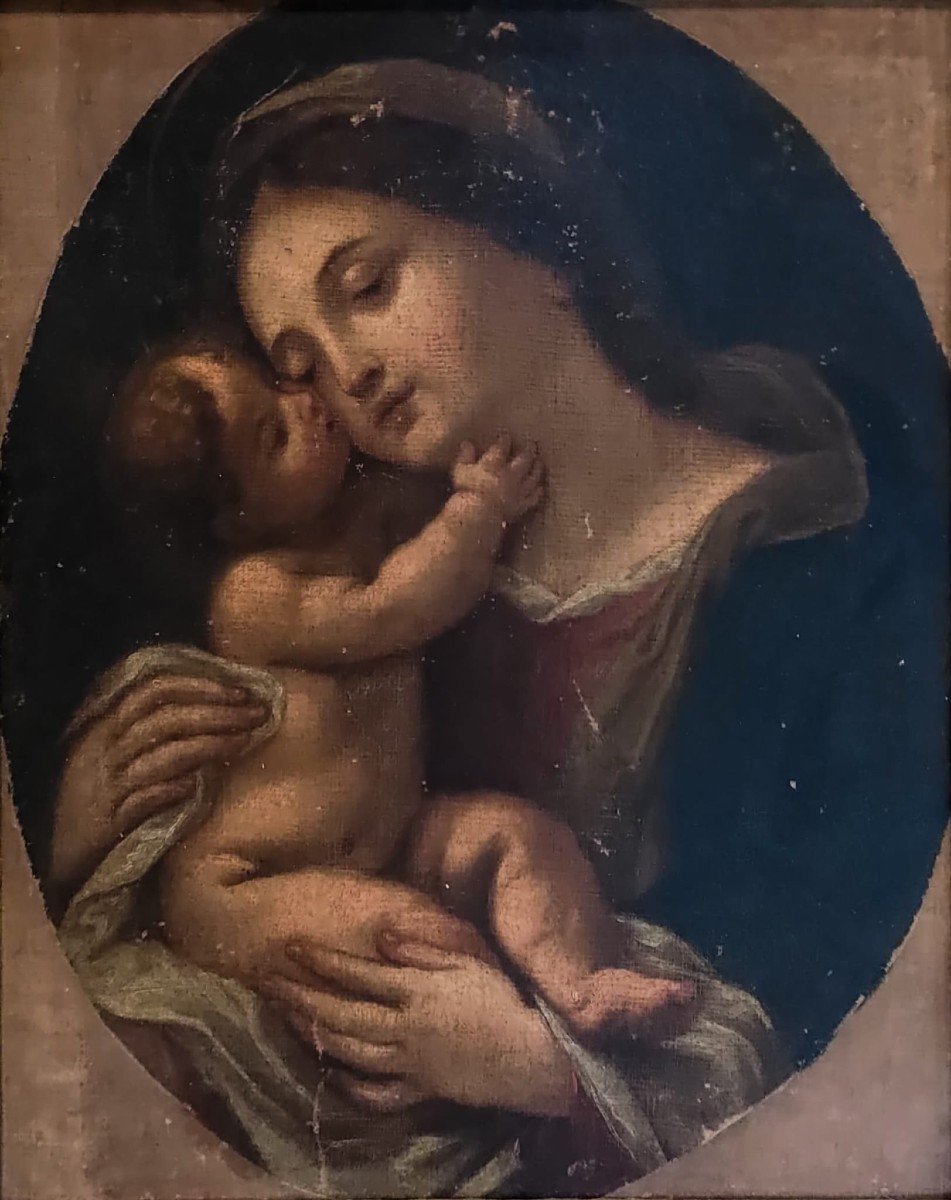 Madonna con bambino, XIX secolo