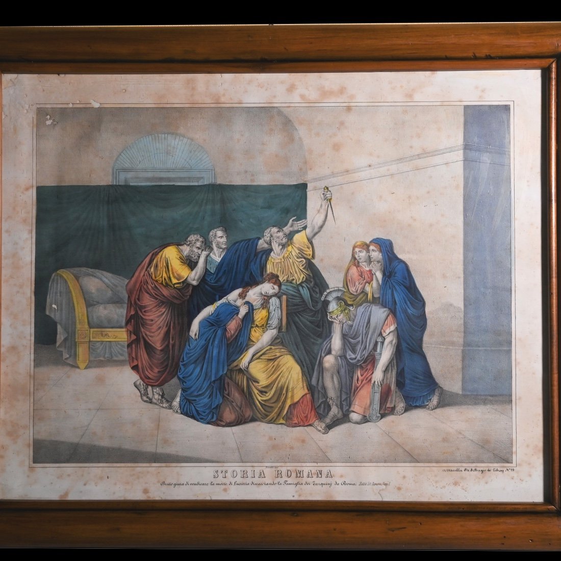 Gruppo di quattro litografie a colori- Bartolomeo Pinelli (1781-1835)-photo-4