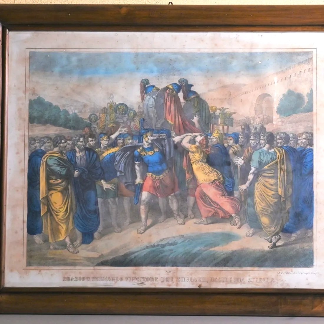 Gruppo di quattro litografie a colori- Bartolomeo Pinelli (1781-1835)-photo-3