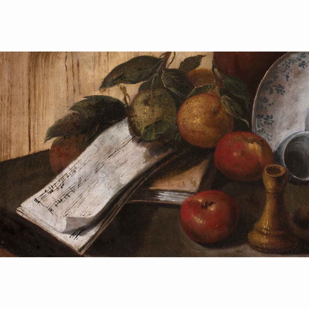 Coppia di Trompe l’Oeil della prima metà del 1700 Nature Morte da Munari-photo-4