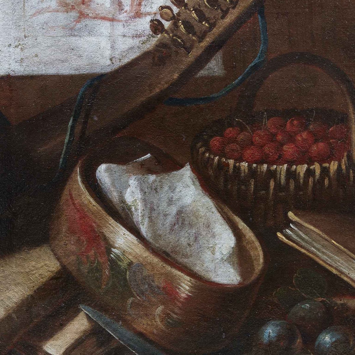 Coppia di Trompe l’Oeil della prima metà del 1700 Nature Morte da Munari-photo-3