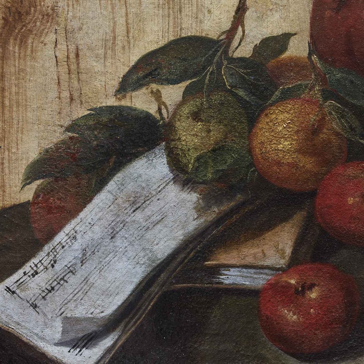 Coppia di Trompe l’Oeil della prima metà del 1700 Nature Morte da Munari-photo-7